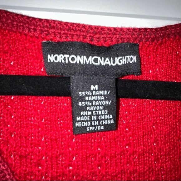 Norton McNaughton Sleeveless Knit Sweater Top - Picture 2 of 4